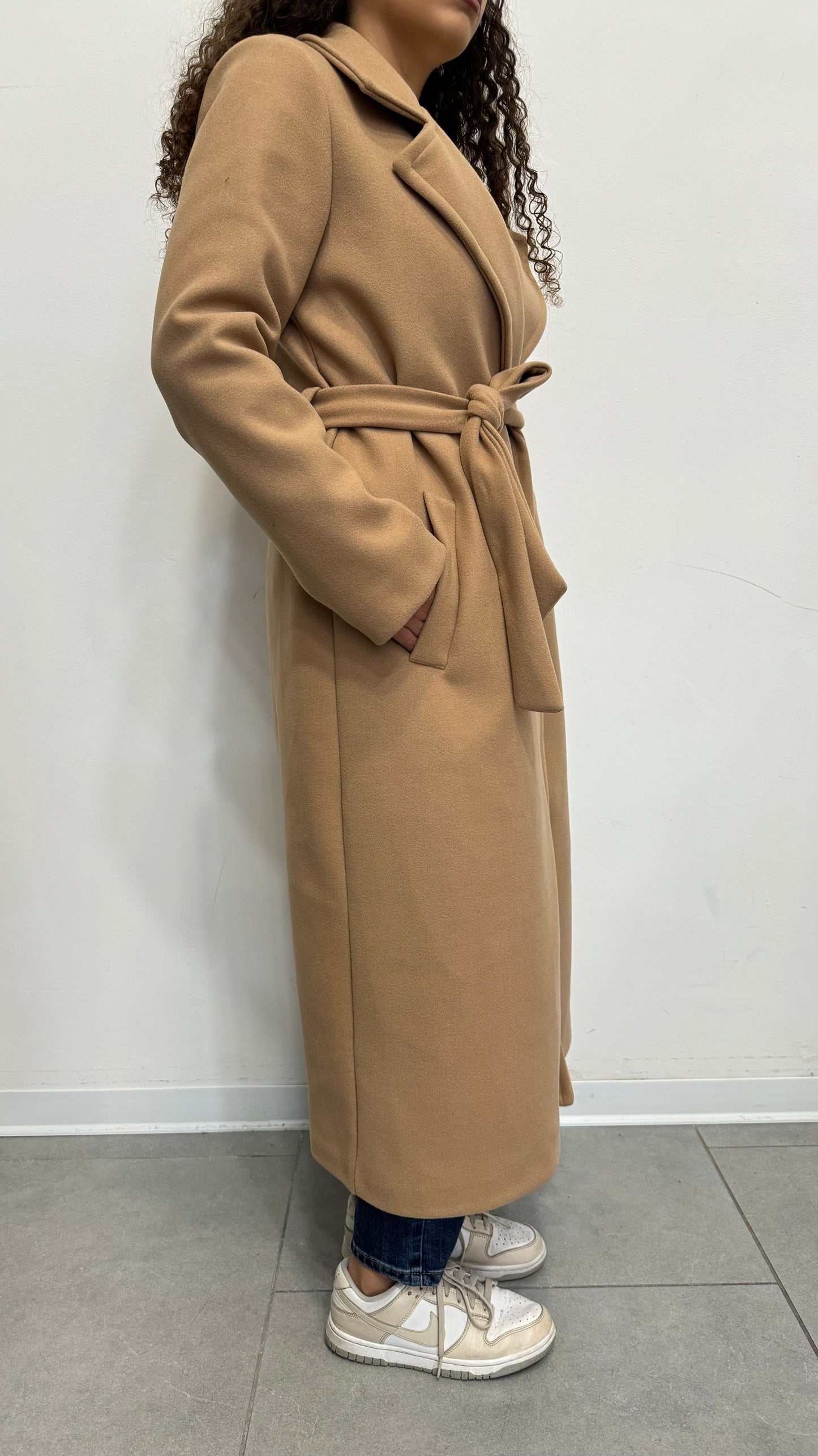 Cappotto Panno Con Cintura Art 2267