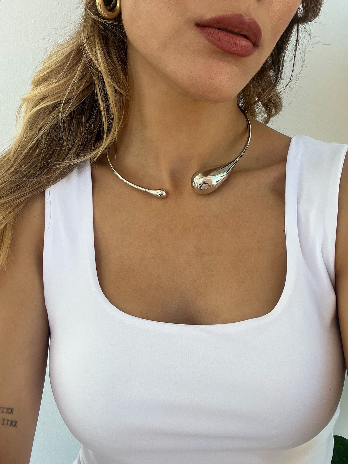 Collana Rigida Goccia