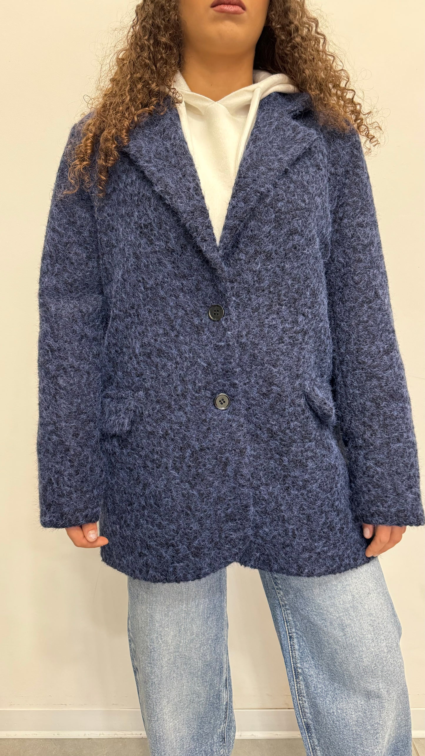 Cappotto Bouclè Oversize