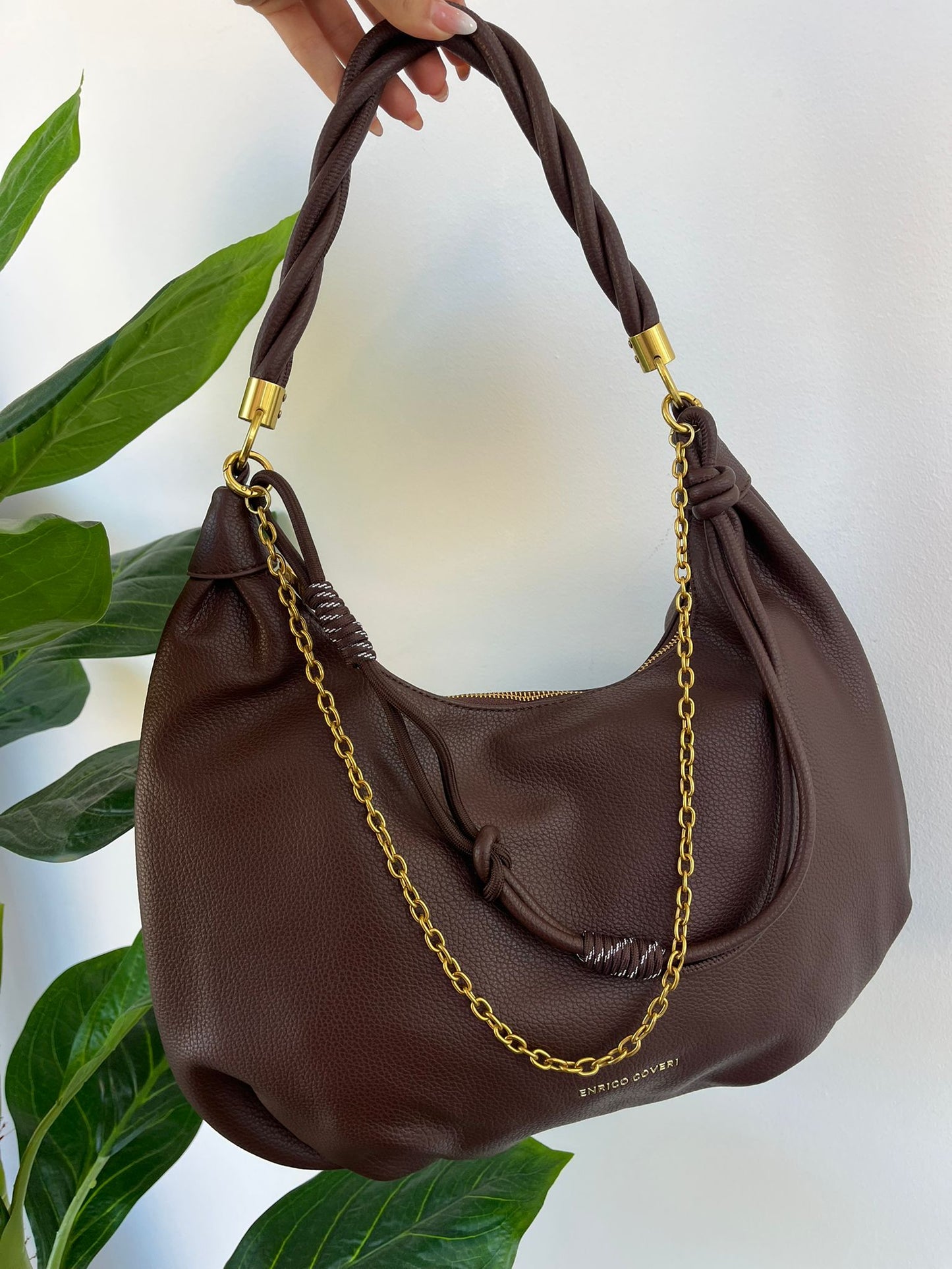 Borsa MARRONE Coveri Grande