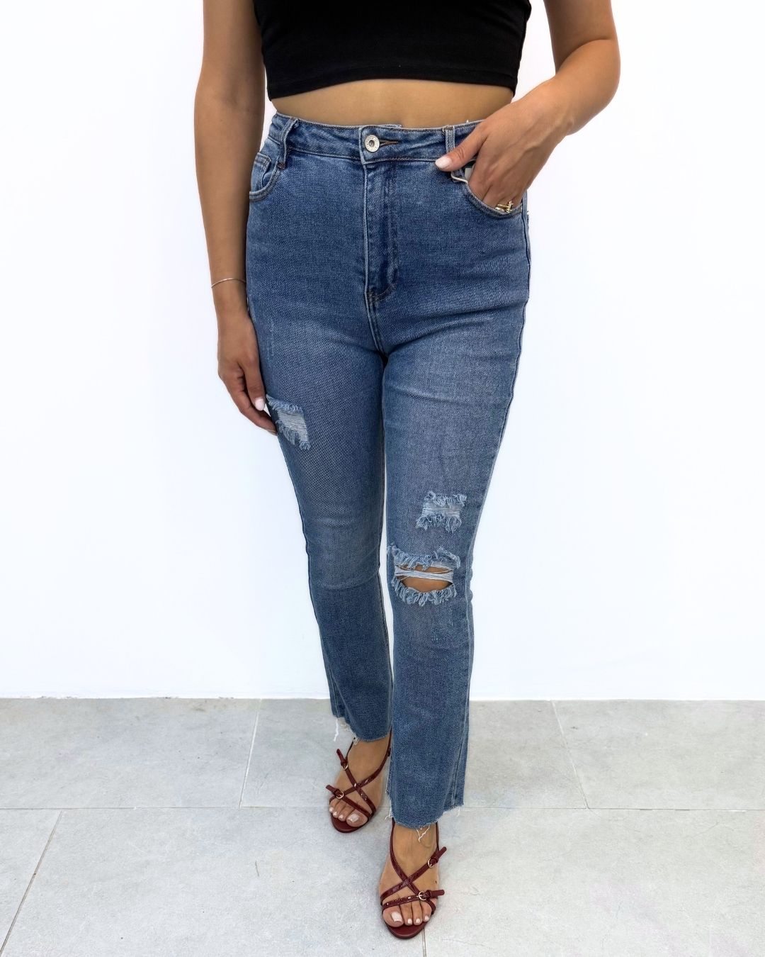 Jeans Mini Flare art.025-9