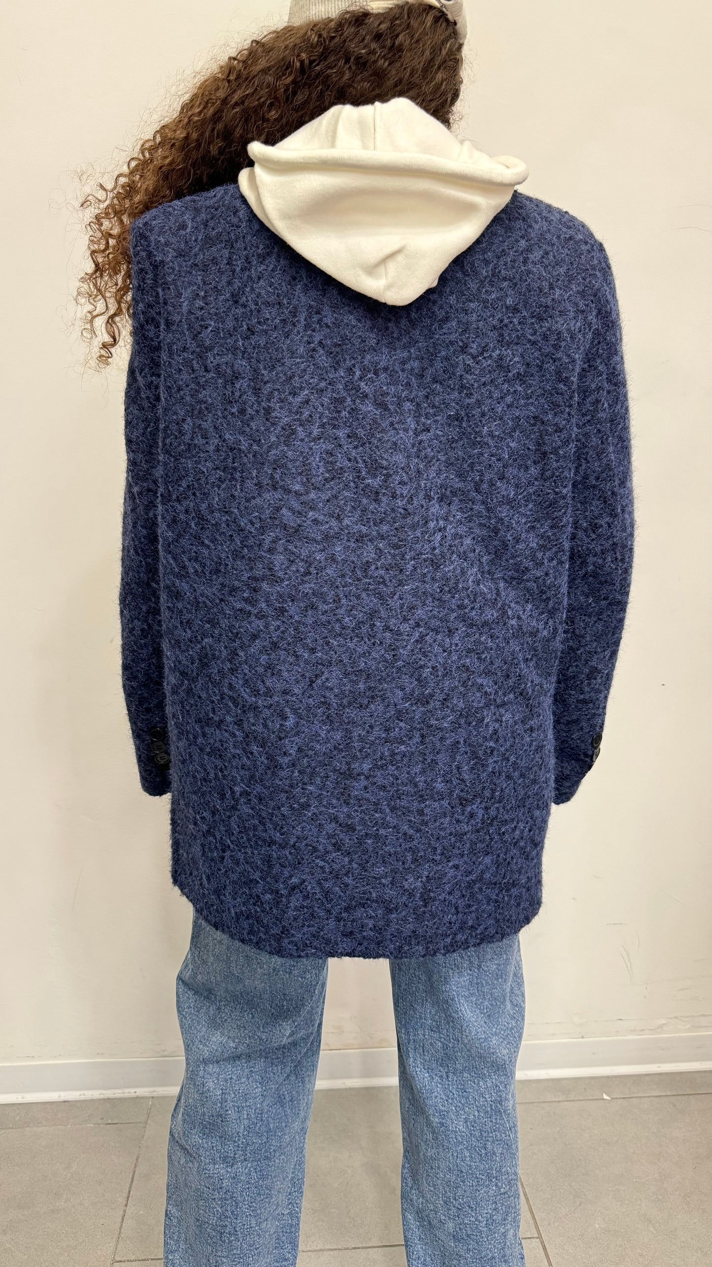 Cappotto Bouclè Oversize