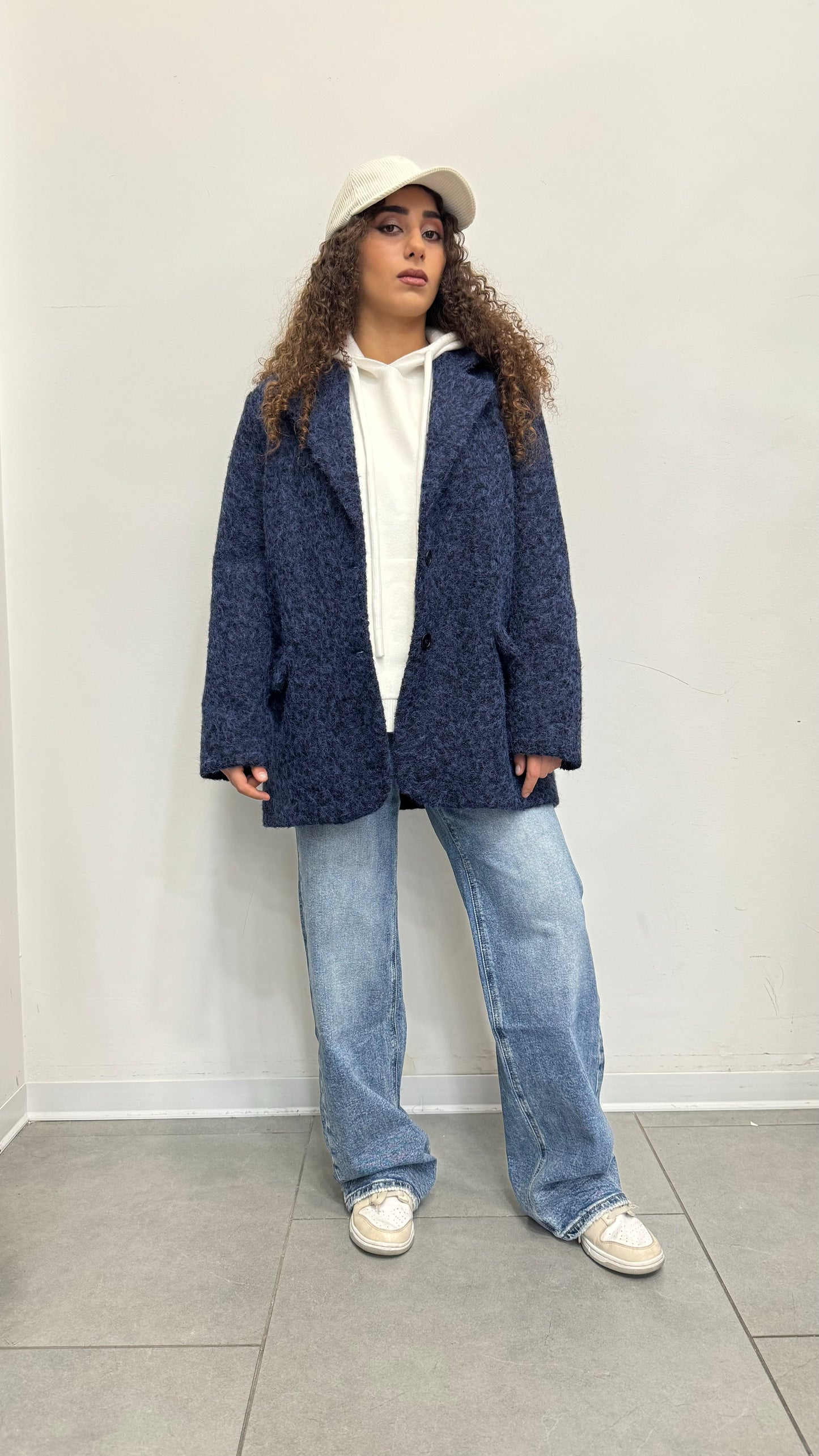 Cappotto Bouclè Oversize
