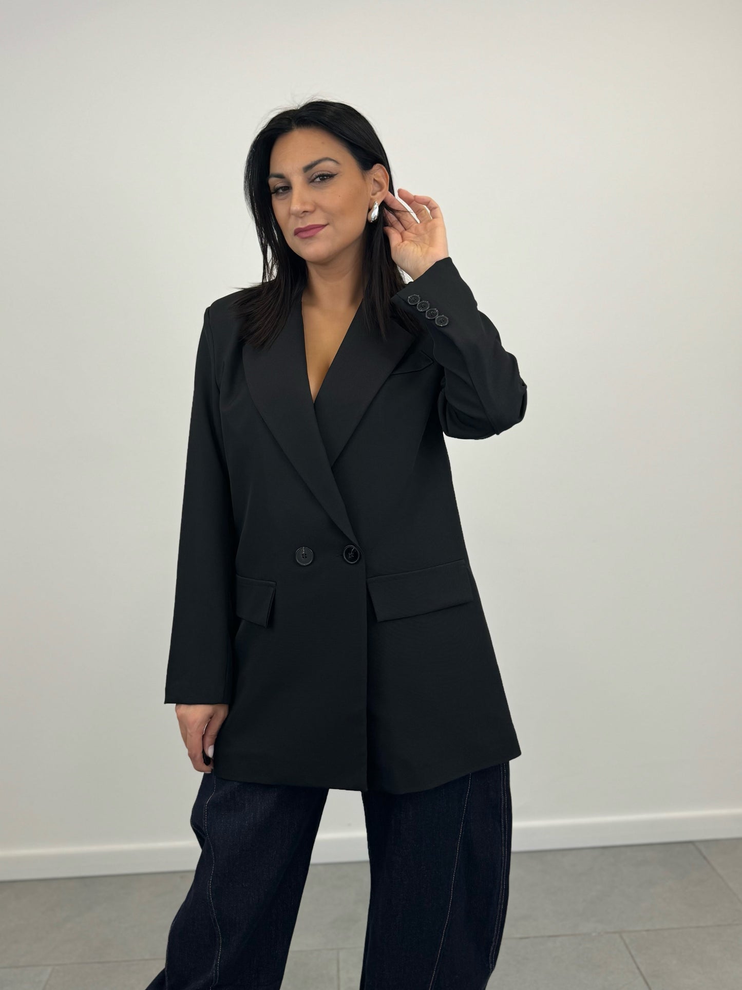 Blazer NERA Oversize Doppiopetto art. 11039