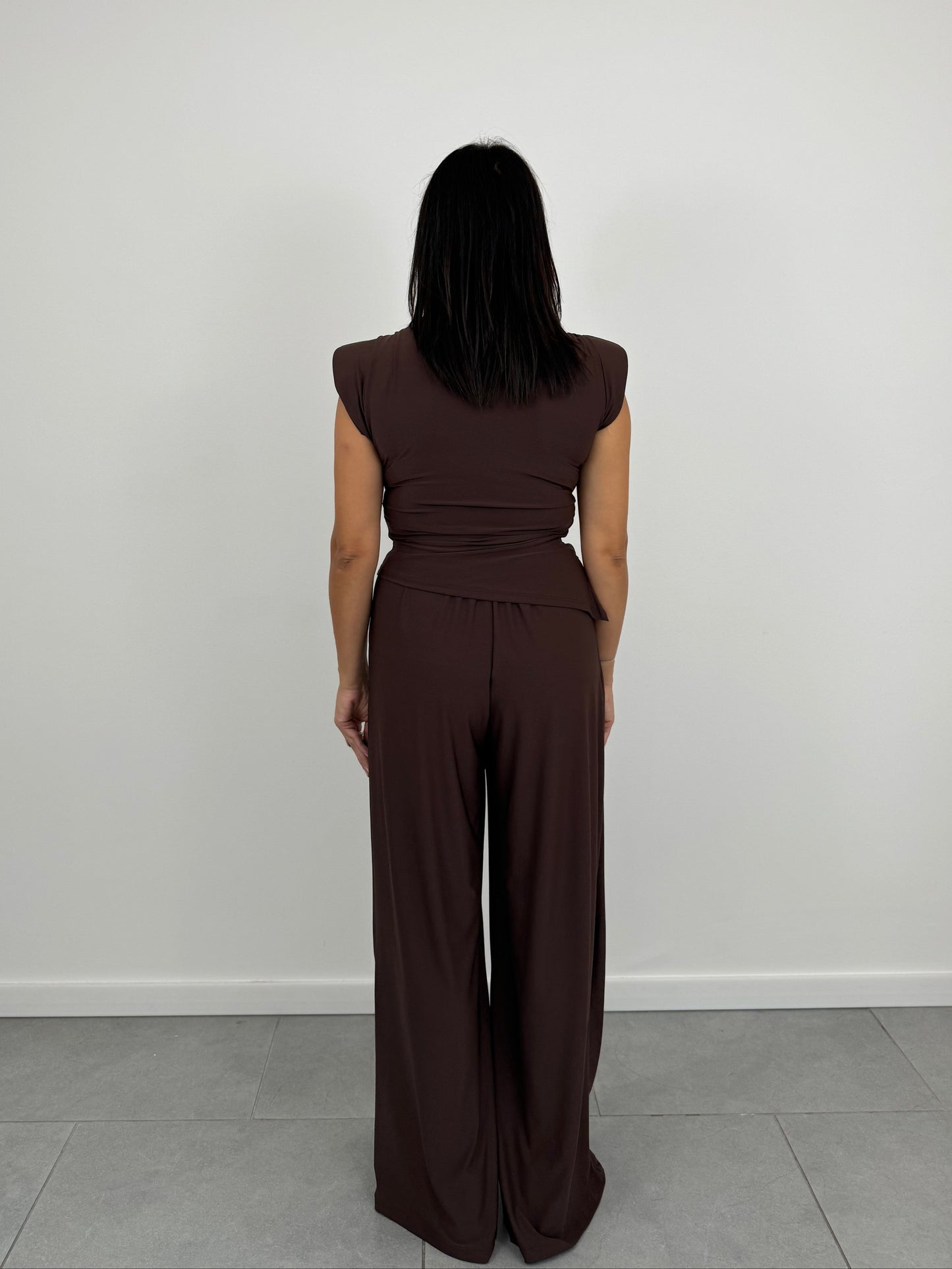 Coordinato Lycra MARRONE art.16251