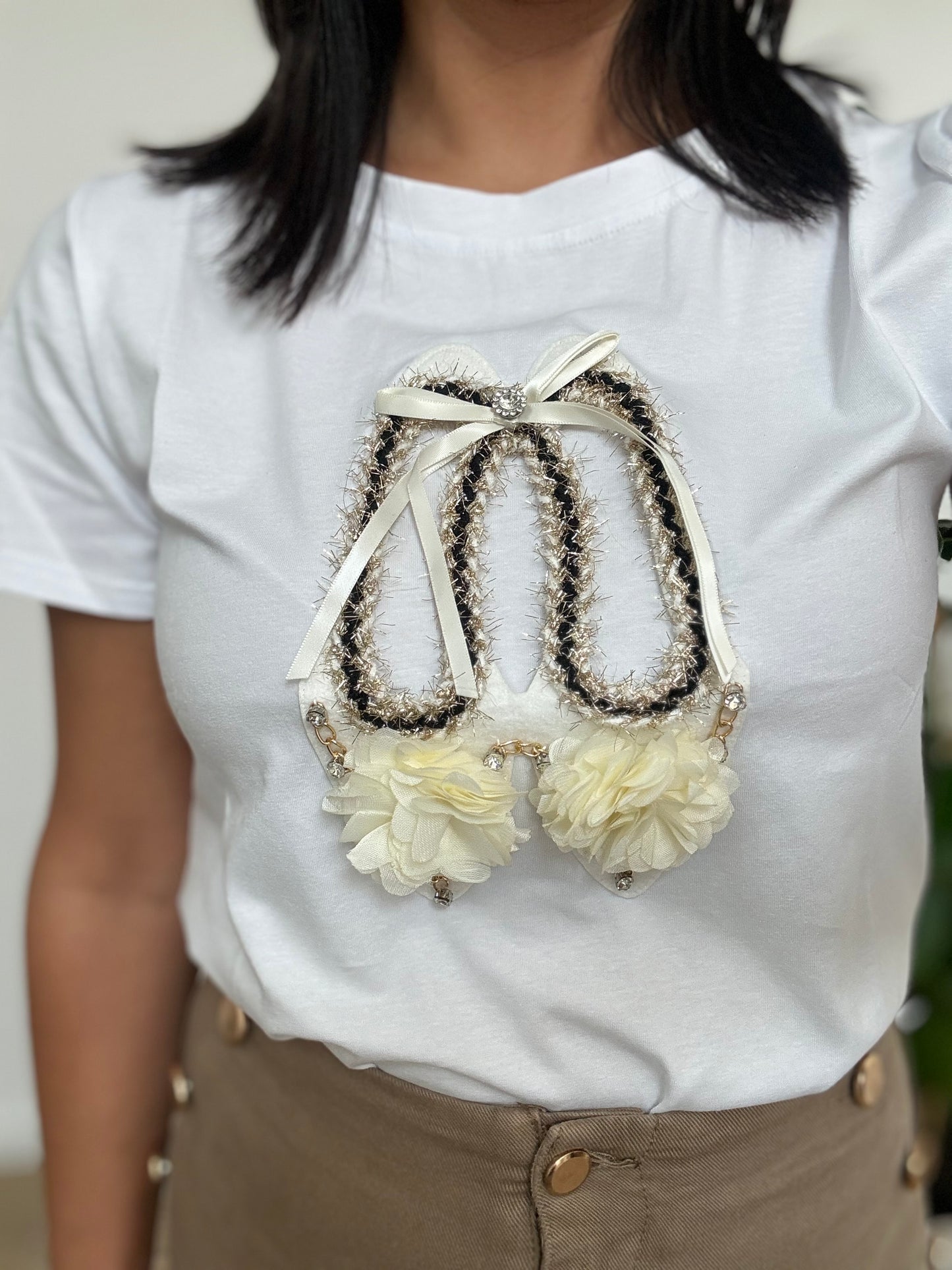 T-shirt scarpette art.25501