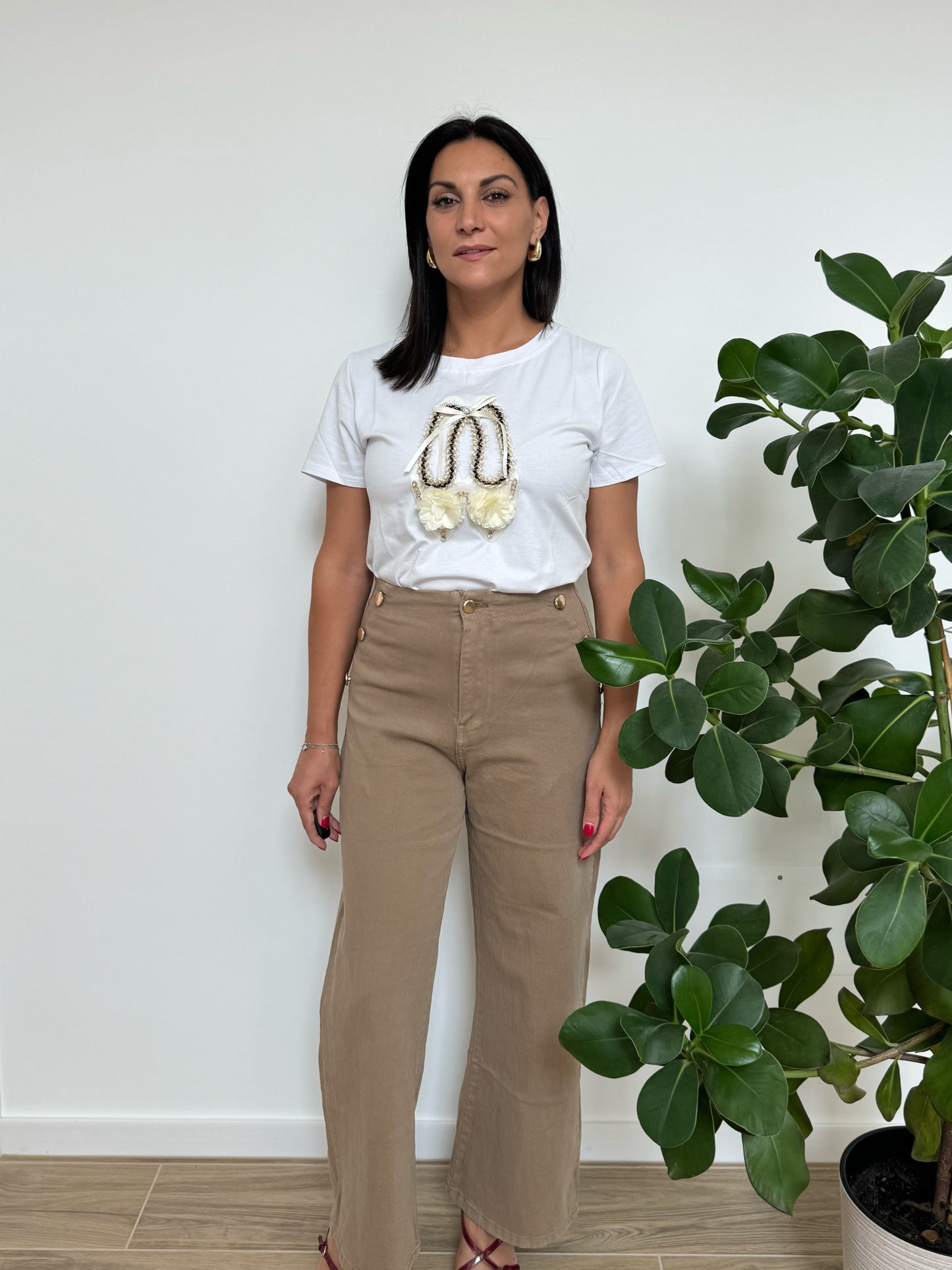 T-shirt scarpette art.25501