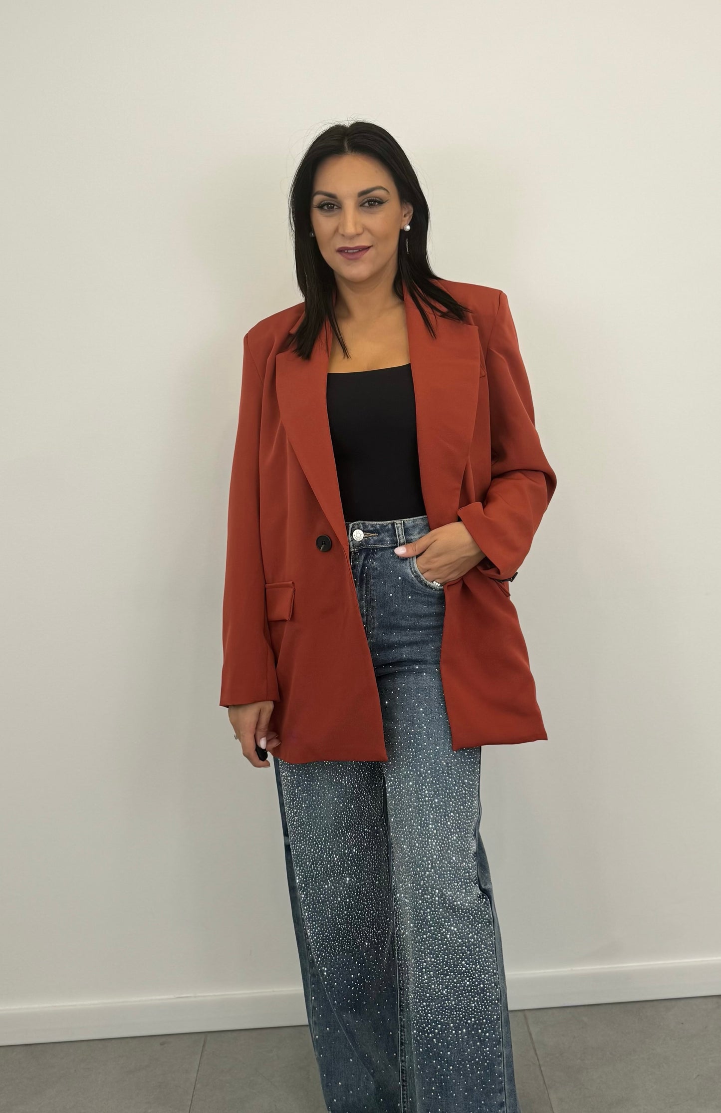Blazer MATTONE Oversize Doppiopetto art. 11039
