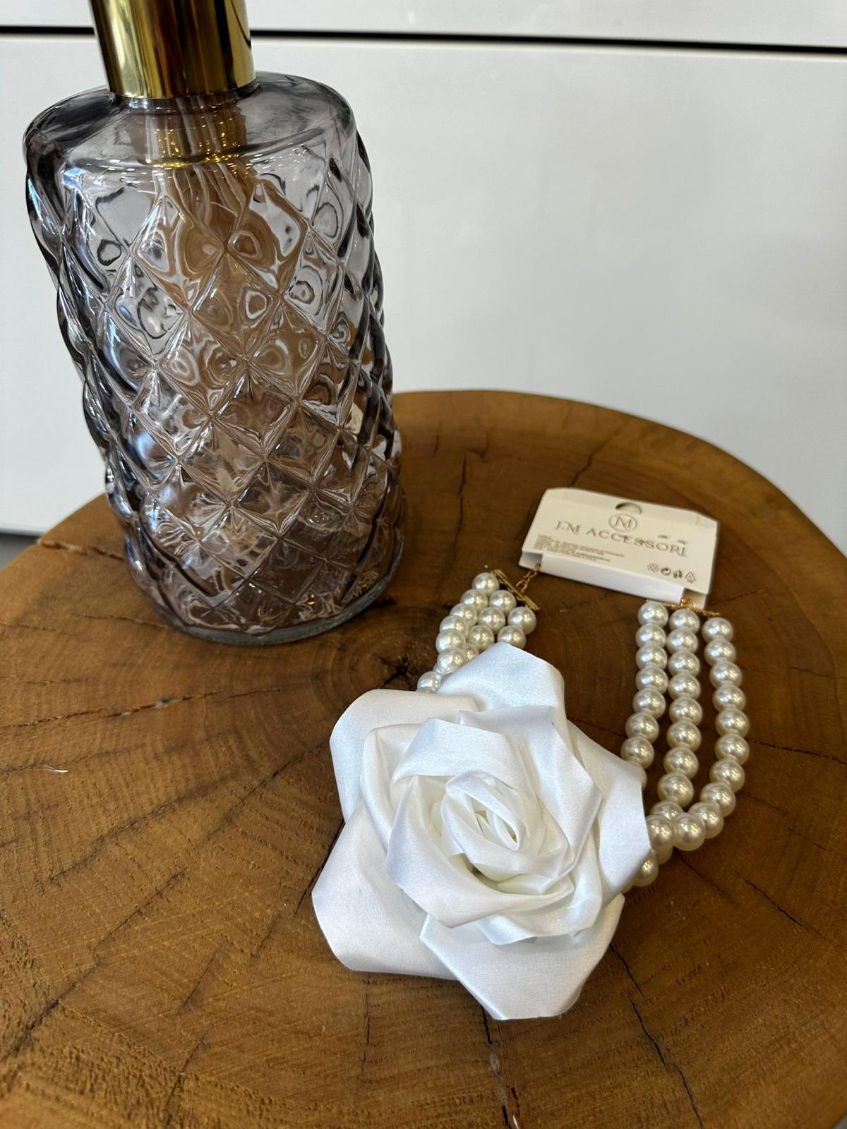 Chocker Perle & Fiore