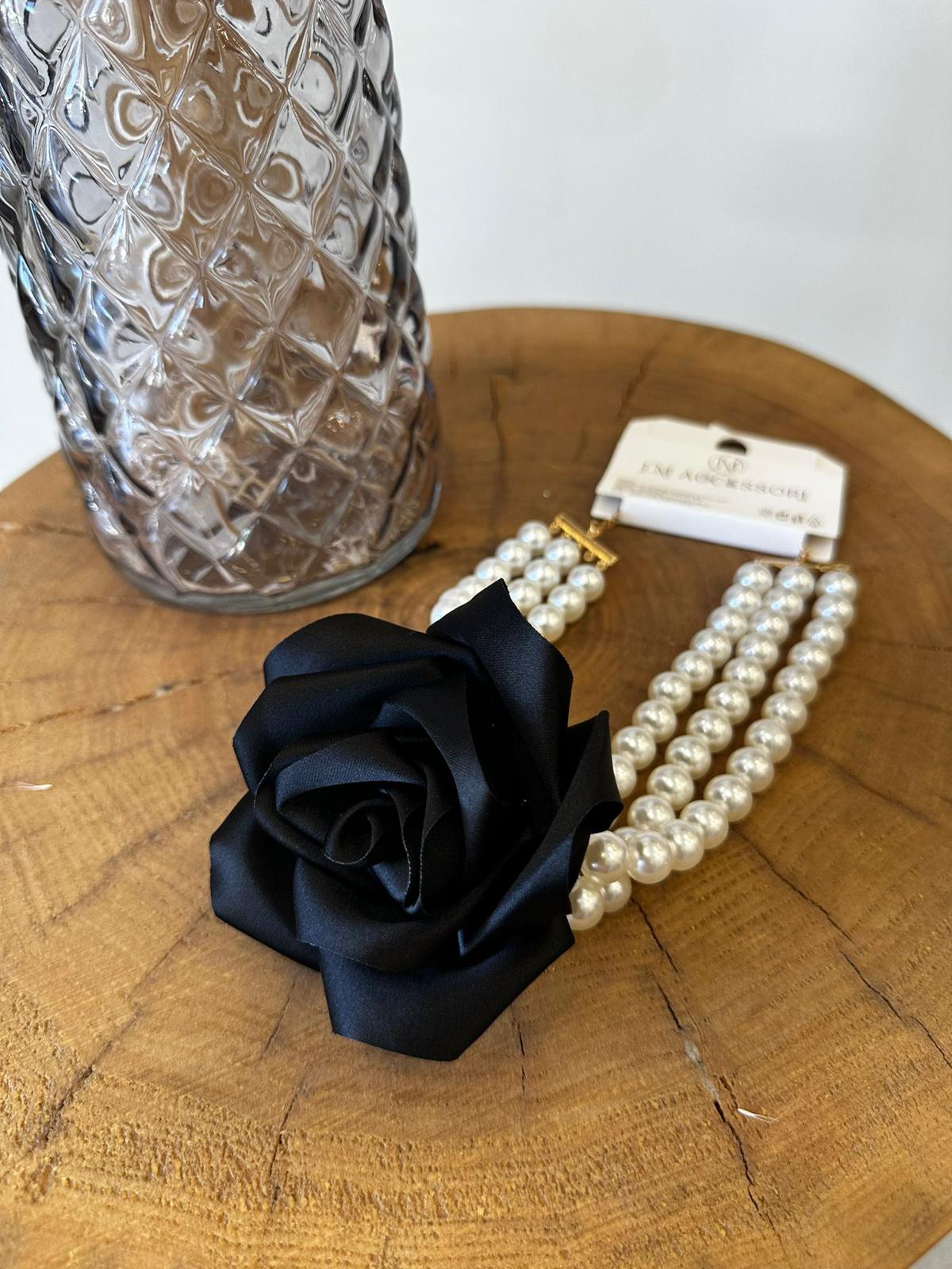 Chocker Perle & Fiore
