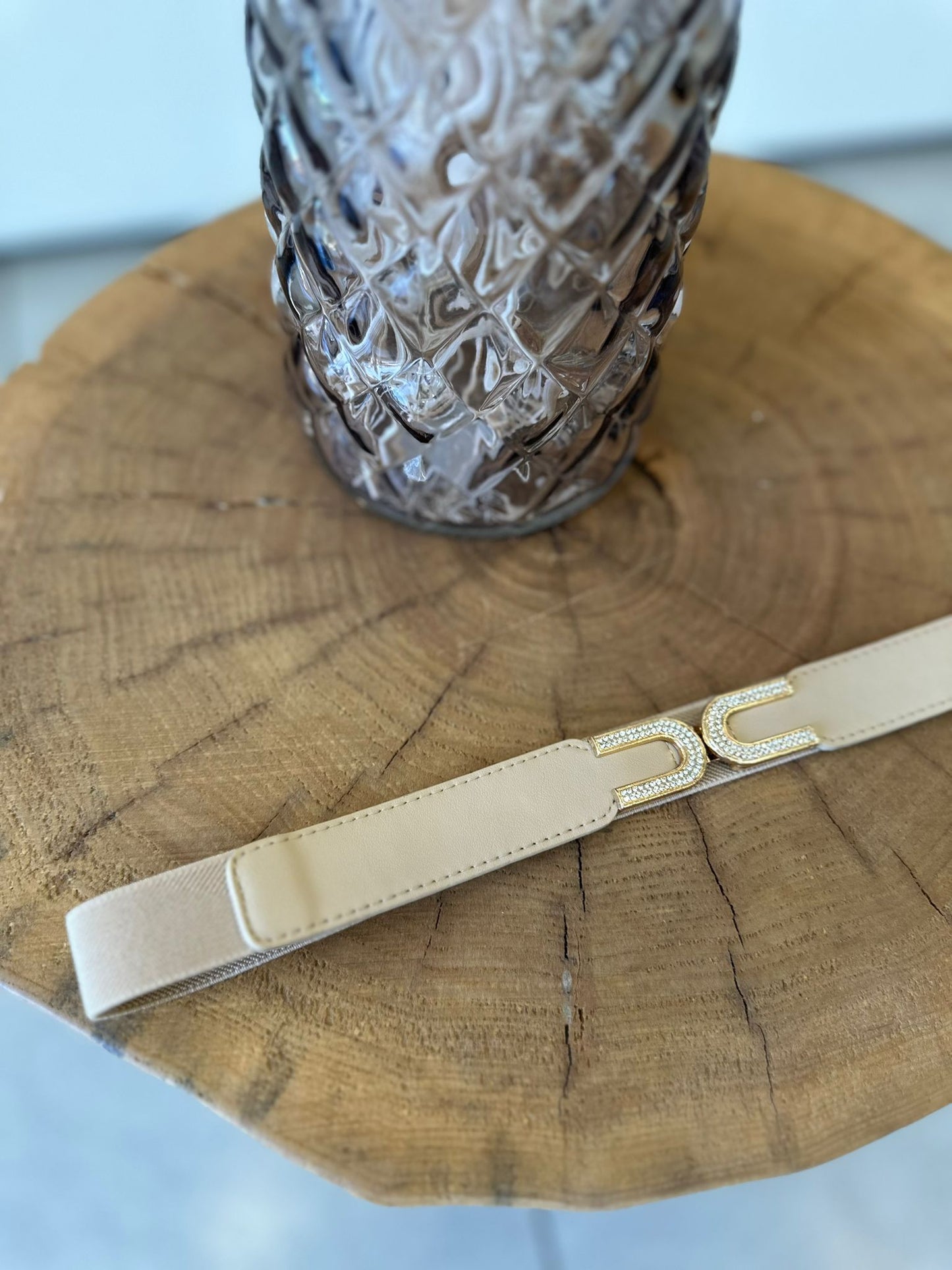 Cintura con Fibbia MicroStrass