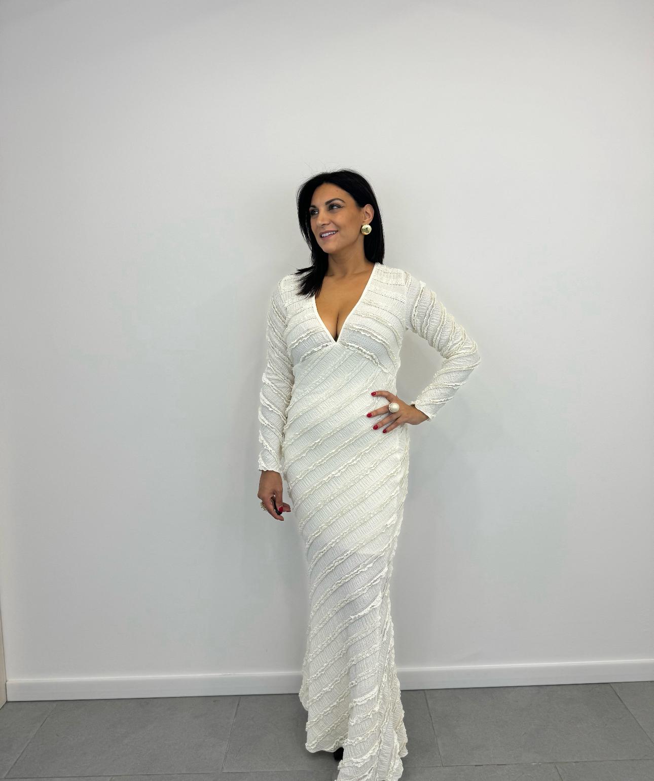 Abito Sirena Bianco art.25996