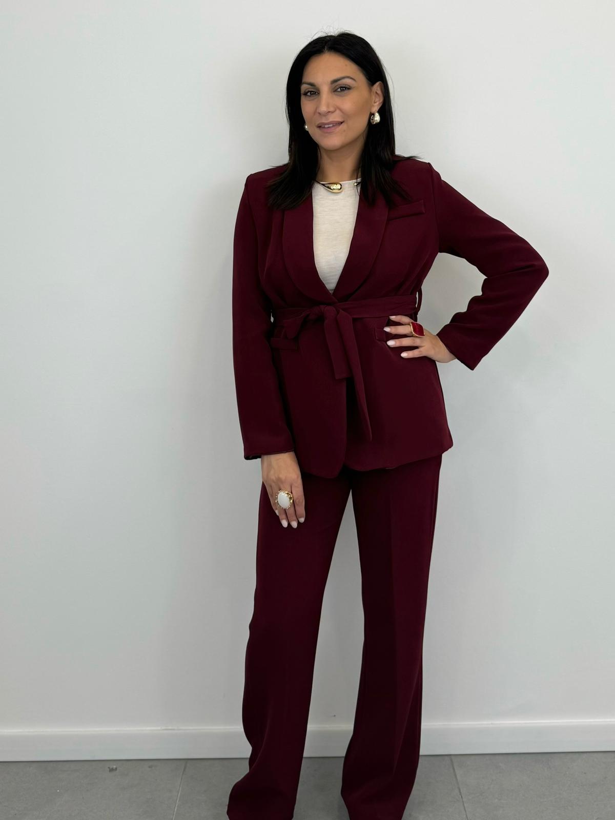 Tailleur Monia BORGOGNA art.20551