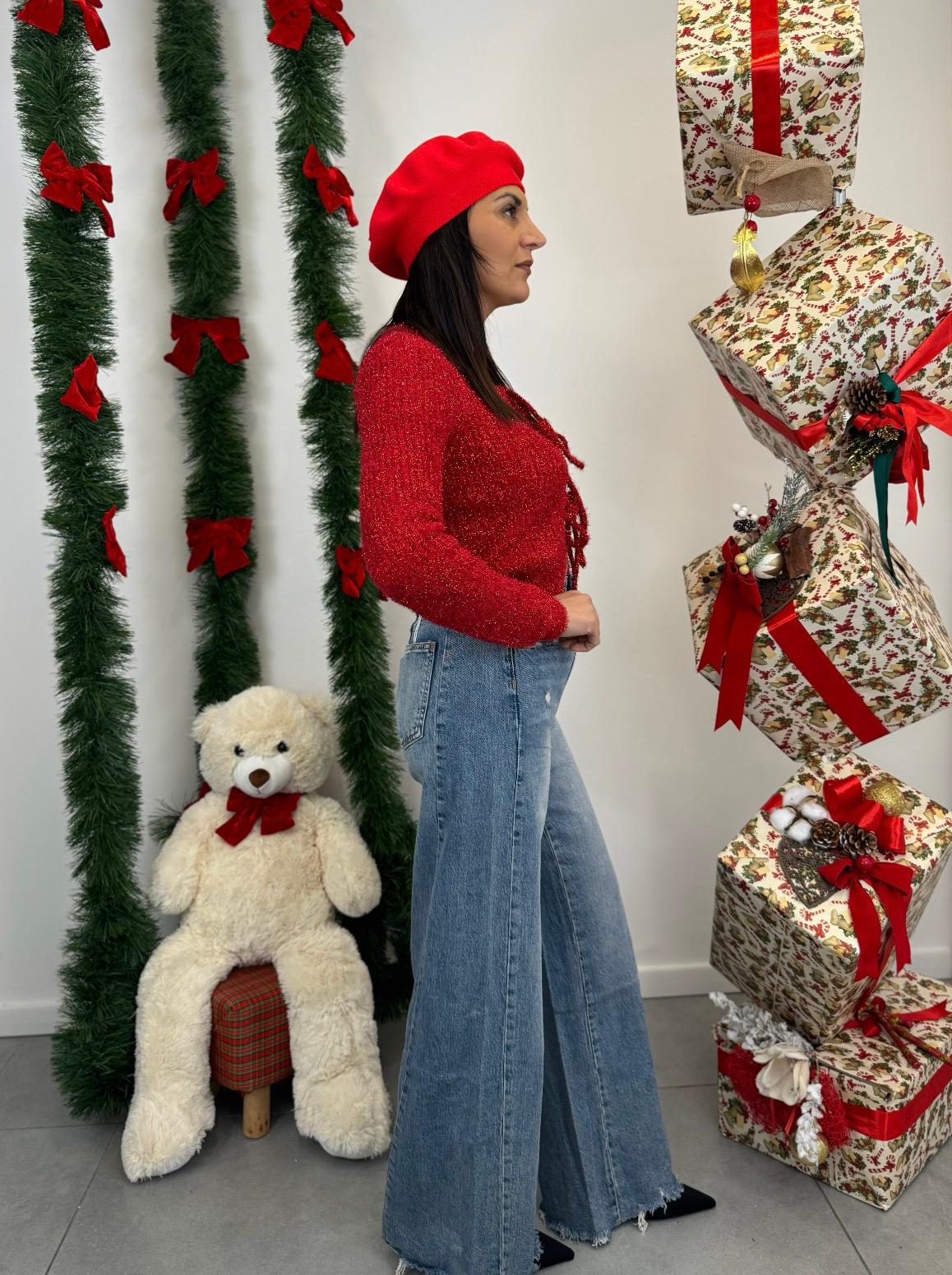 Jeans Palazzo Sfrangiato art. 3950