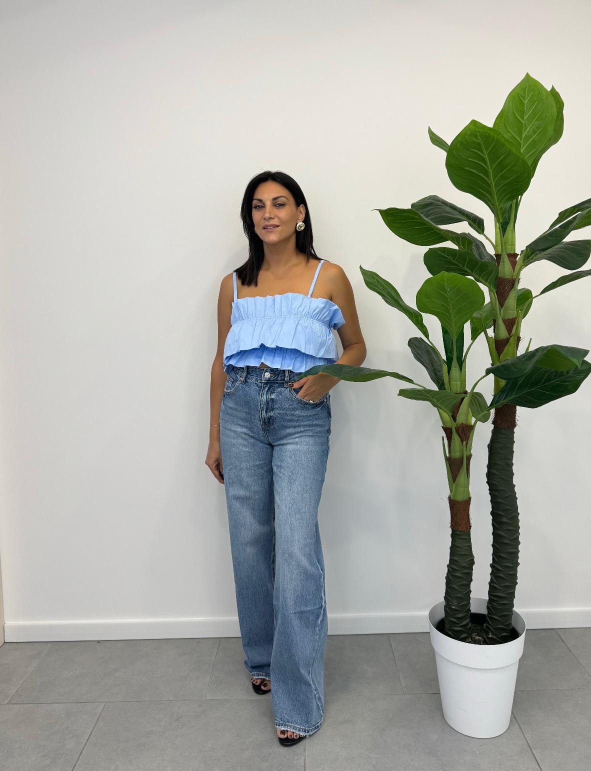 Jeans MissBonBon a Palazzo art.3989