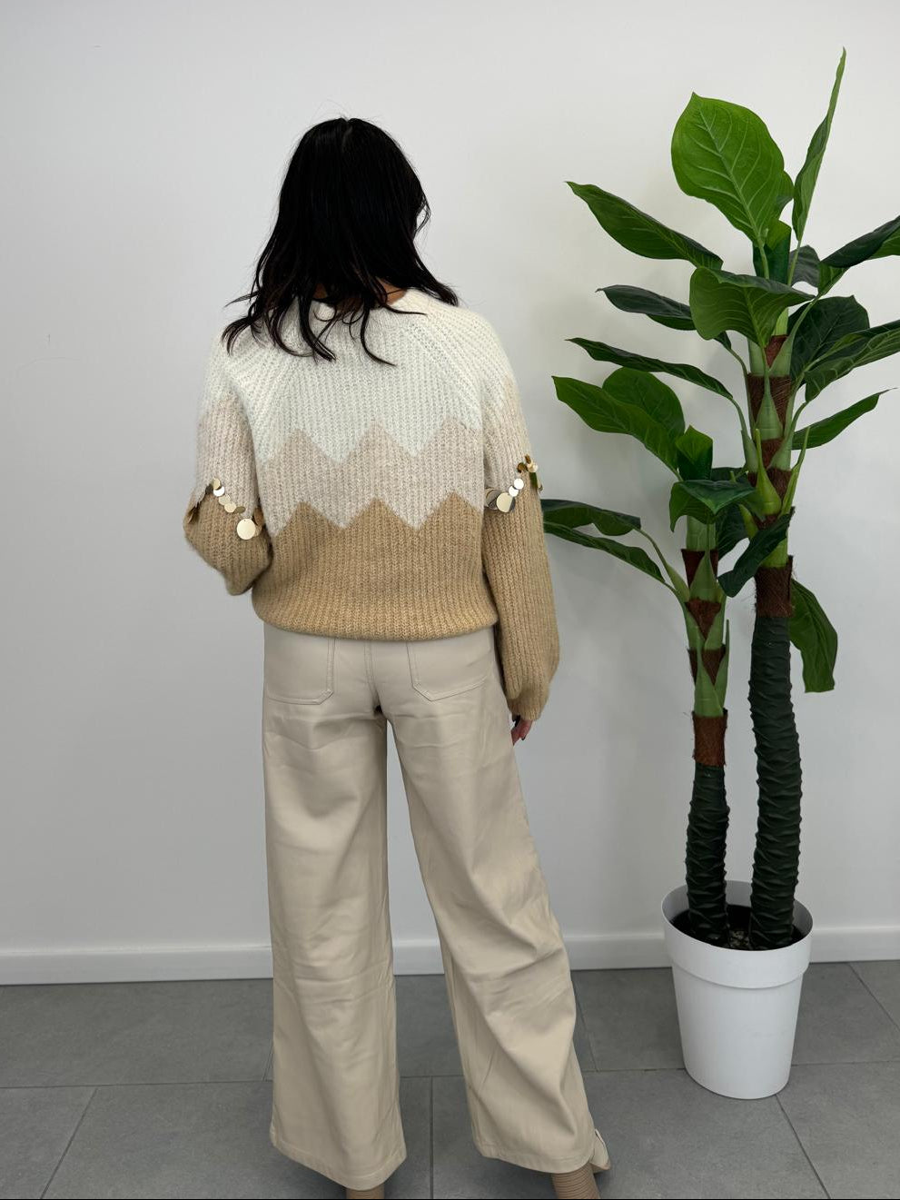 Pantalone Ecopelle Mirabelle art.1853-41