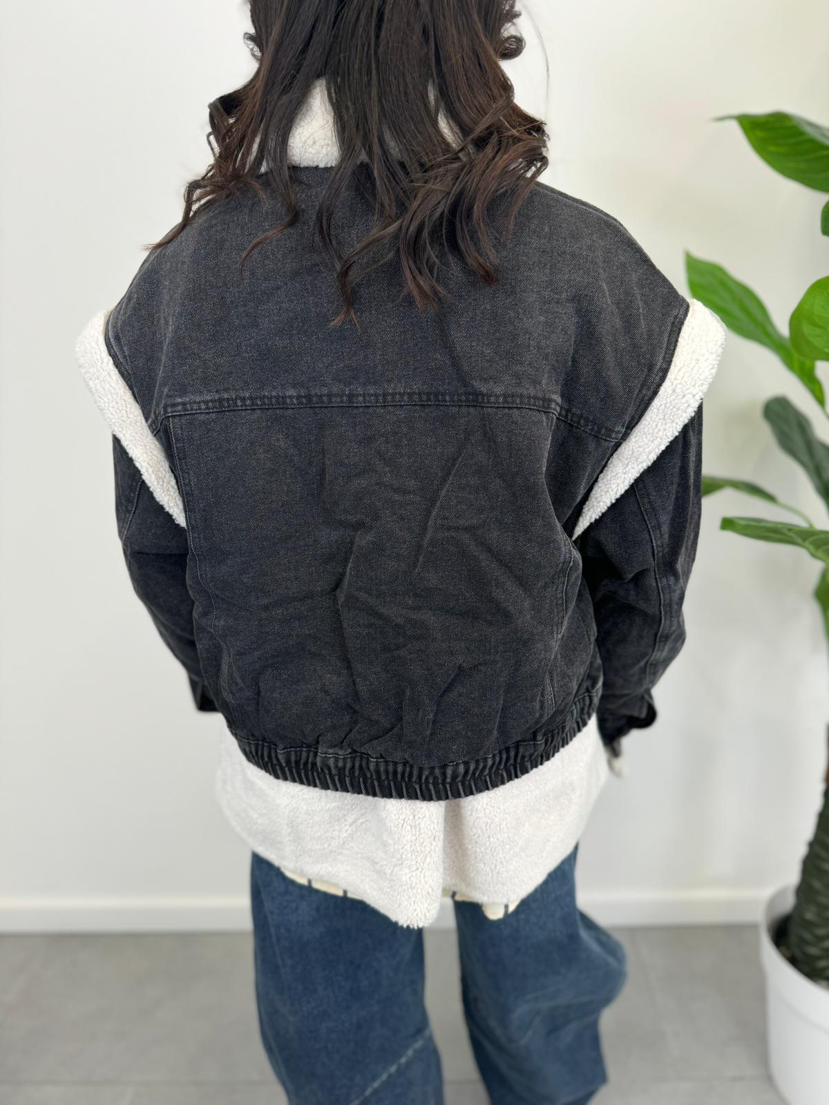 Giacca Paris di Jeans Imbottita art. 10597