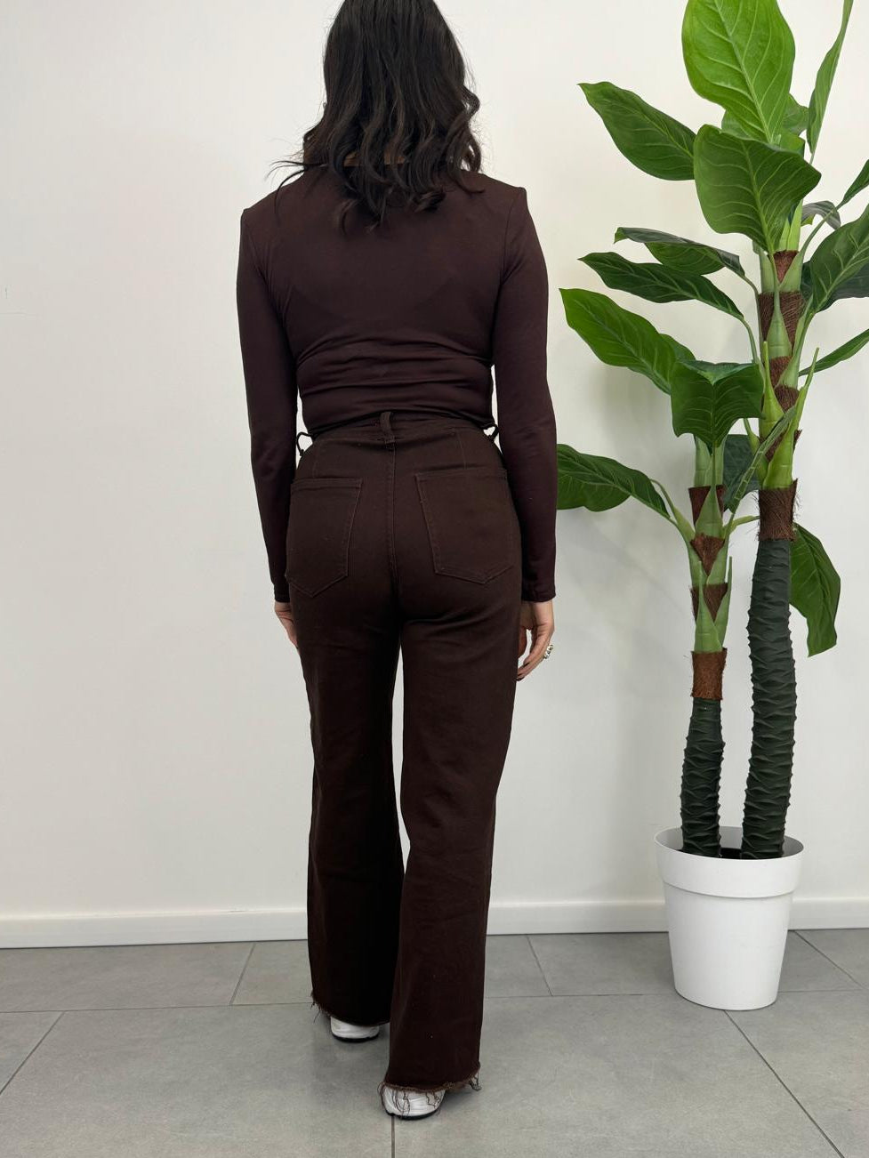 Jeans Monique Marrone art. 2250