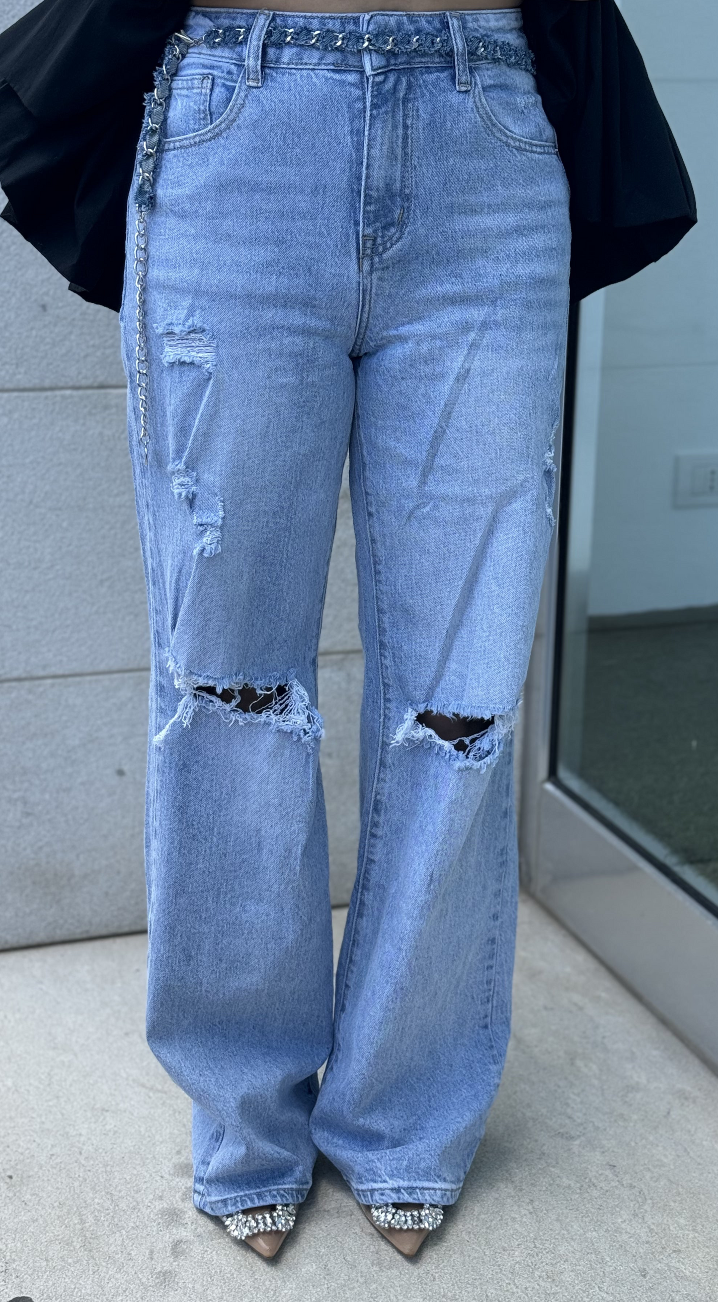 Jeans con strappi