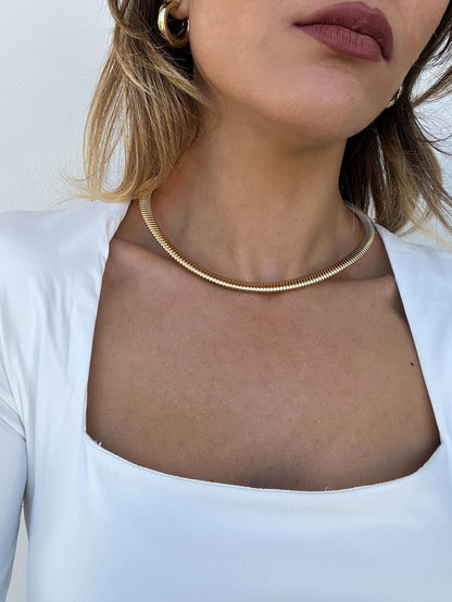 Collana Striata Semi Rigida