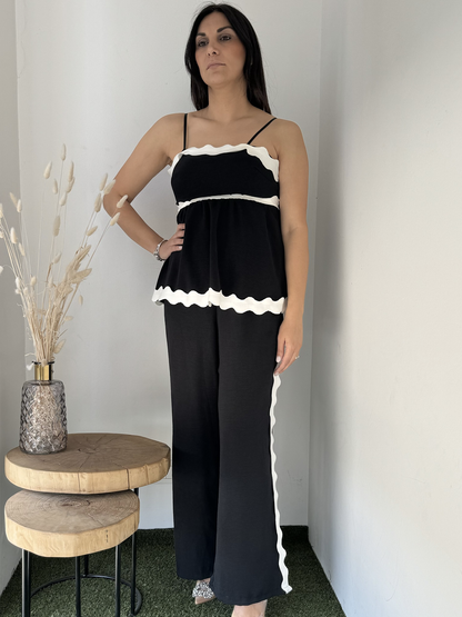 Completo da Cerimonia bianco e nero