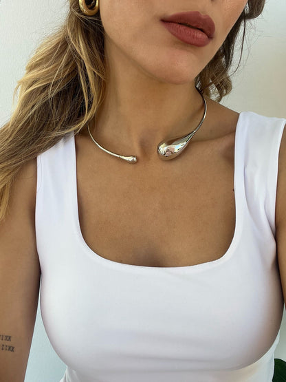 Collana Rigida Goccia