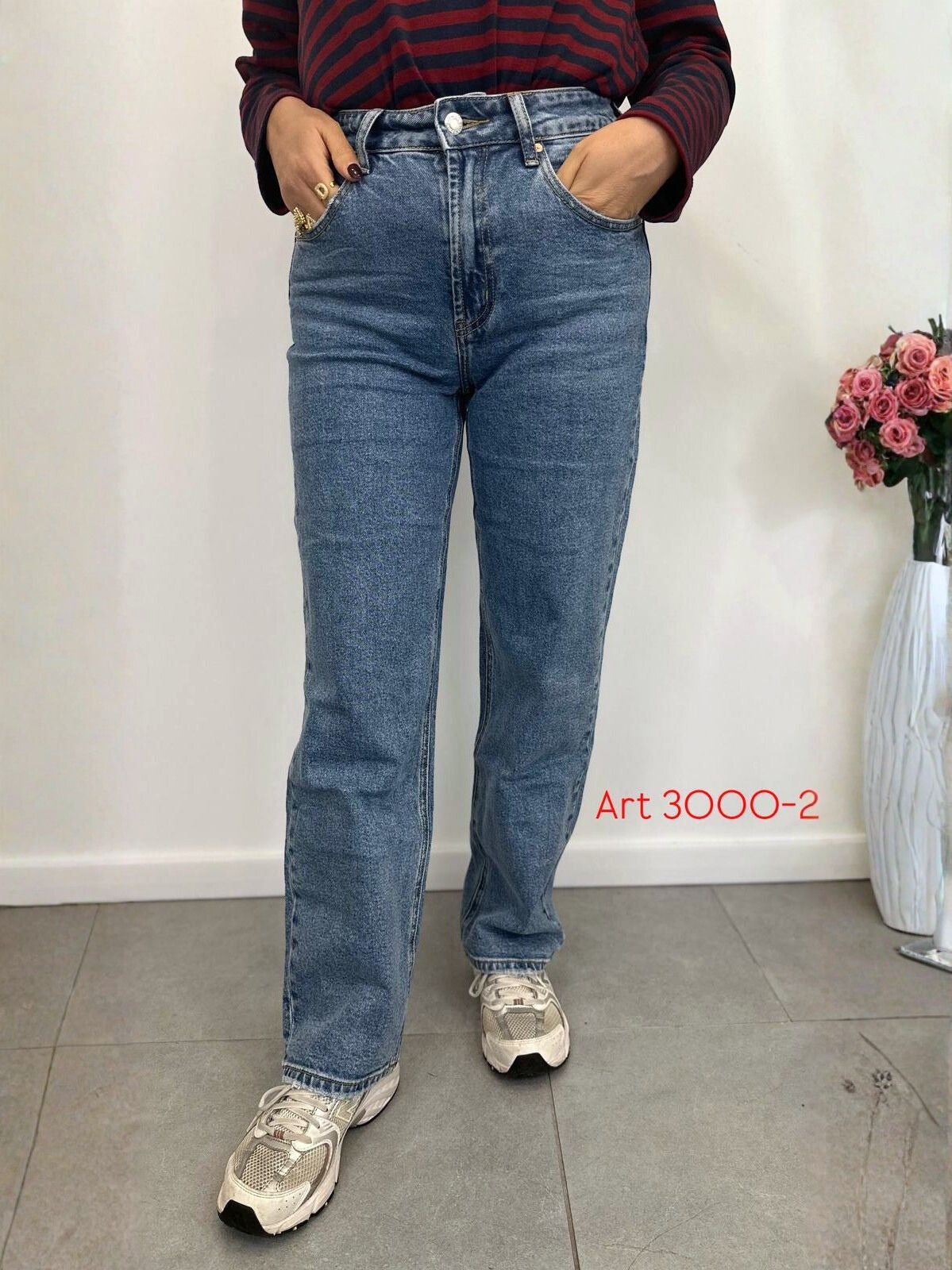 Jeans Wide Leg art. 3000