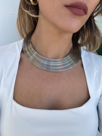 Collana Maxi Fili Rigida