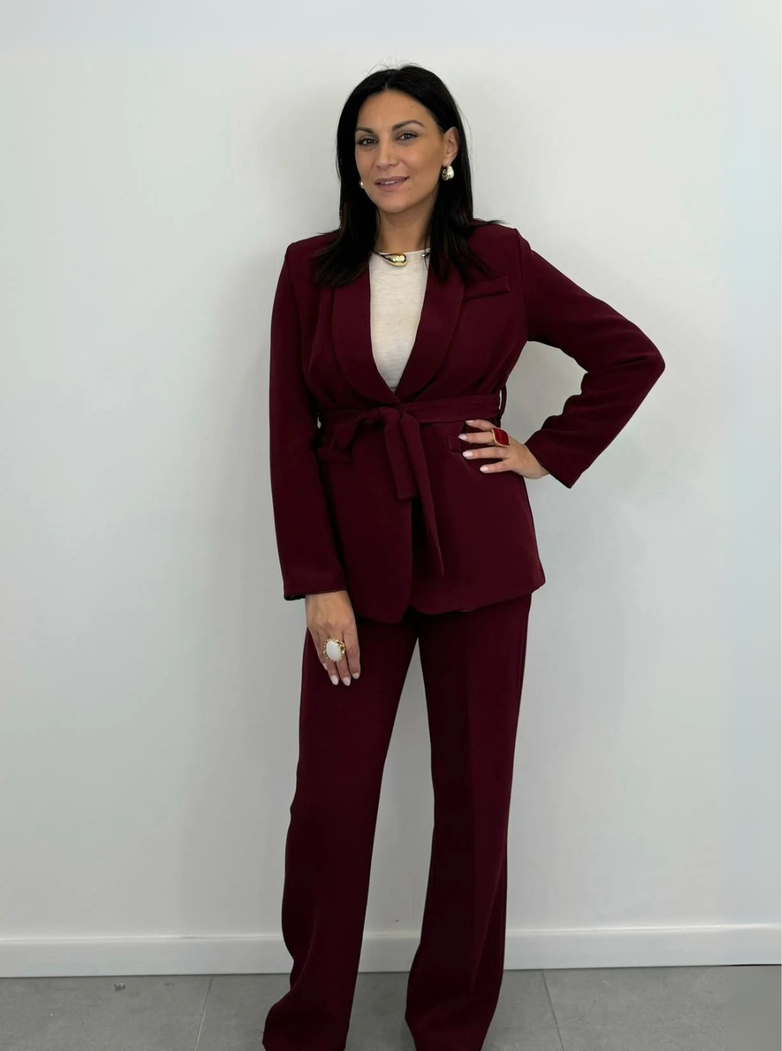 Tailleur Monia BORGOGNA art.20551