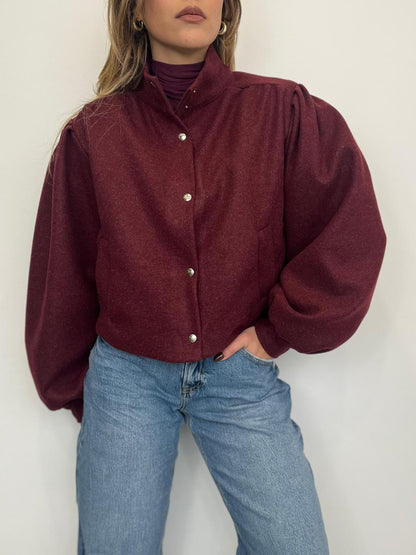 Bomber in panno art. 6799