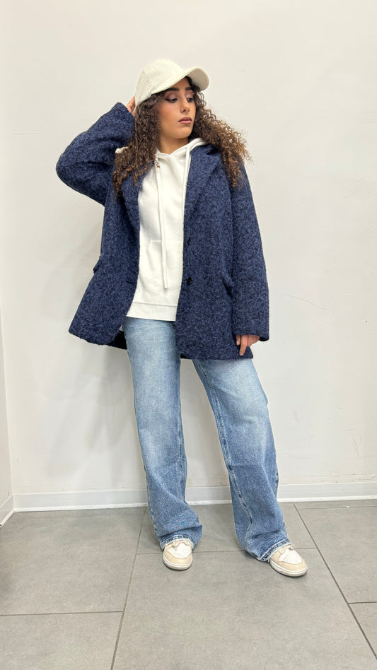 Cappotto Bouclè Oversize