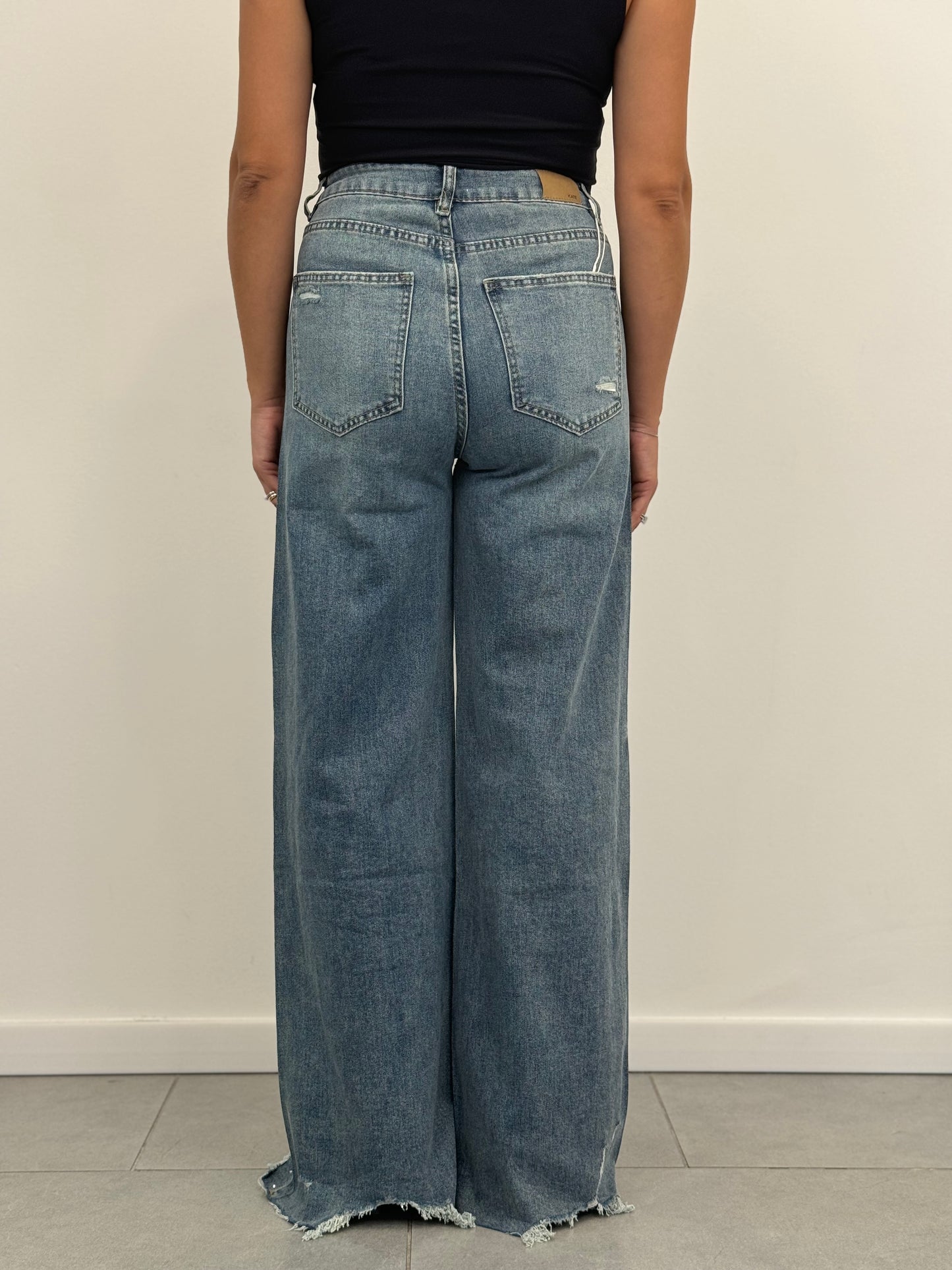 Jeans KATE con Strass art.743-2
