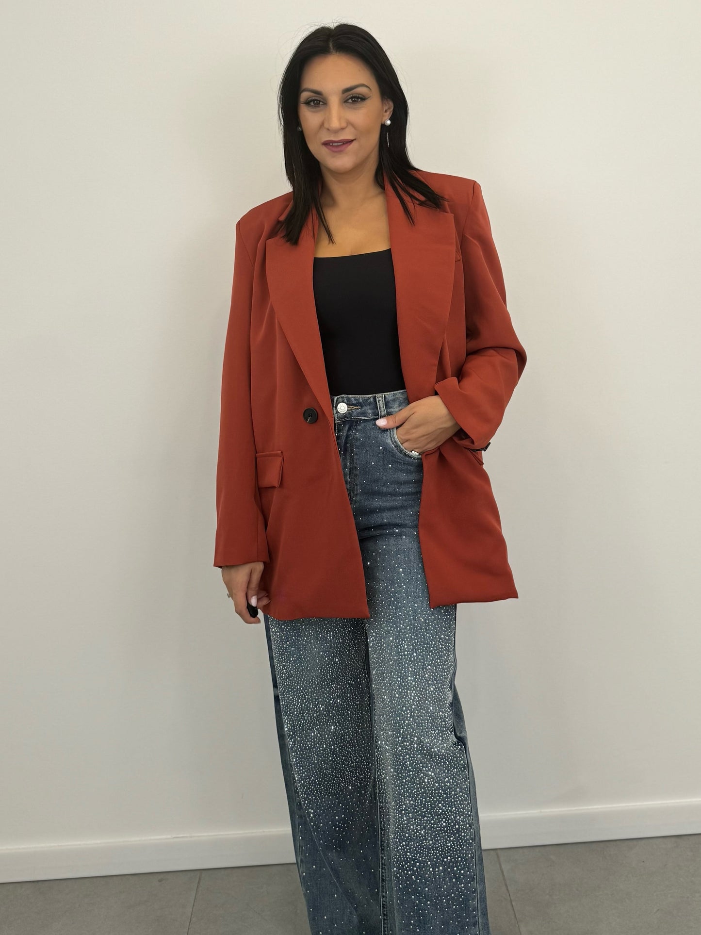 Blazer MATTONE Oversize Doppiopetto art. 11039