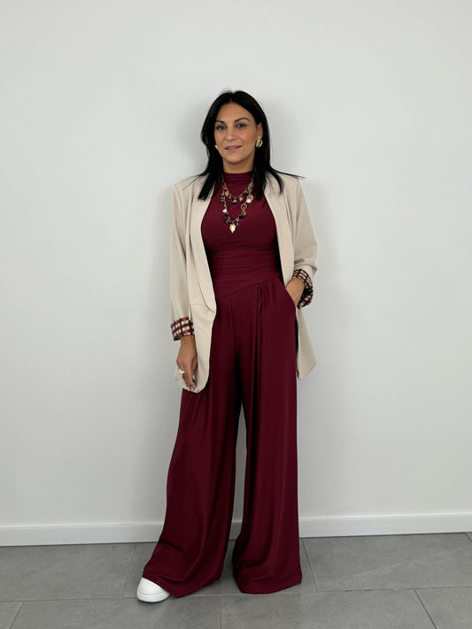 Coordinato Lycra BORDEAUX art.16251