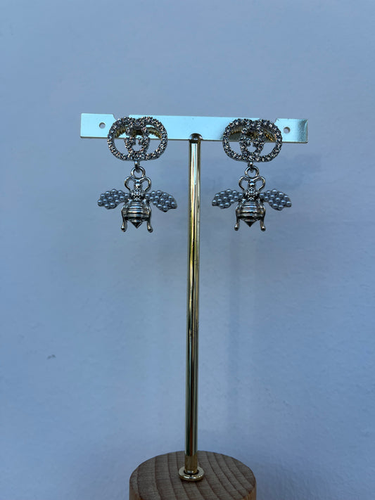 Orecchini modello chanel argento