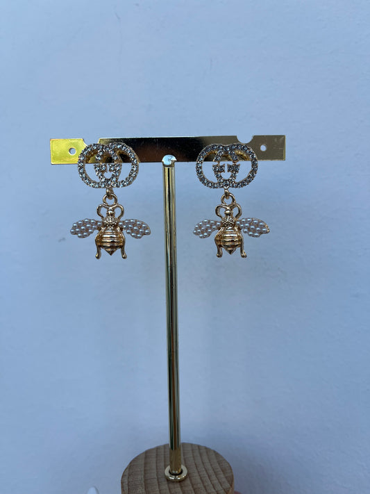 Orecchini modello chanel oro