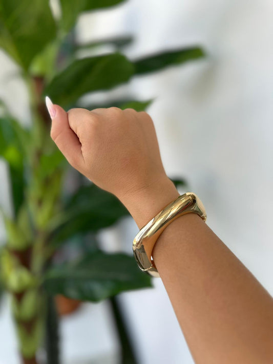 Bracciale Rigido Dorato