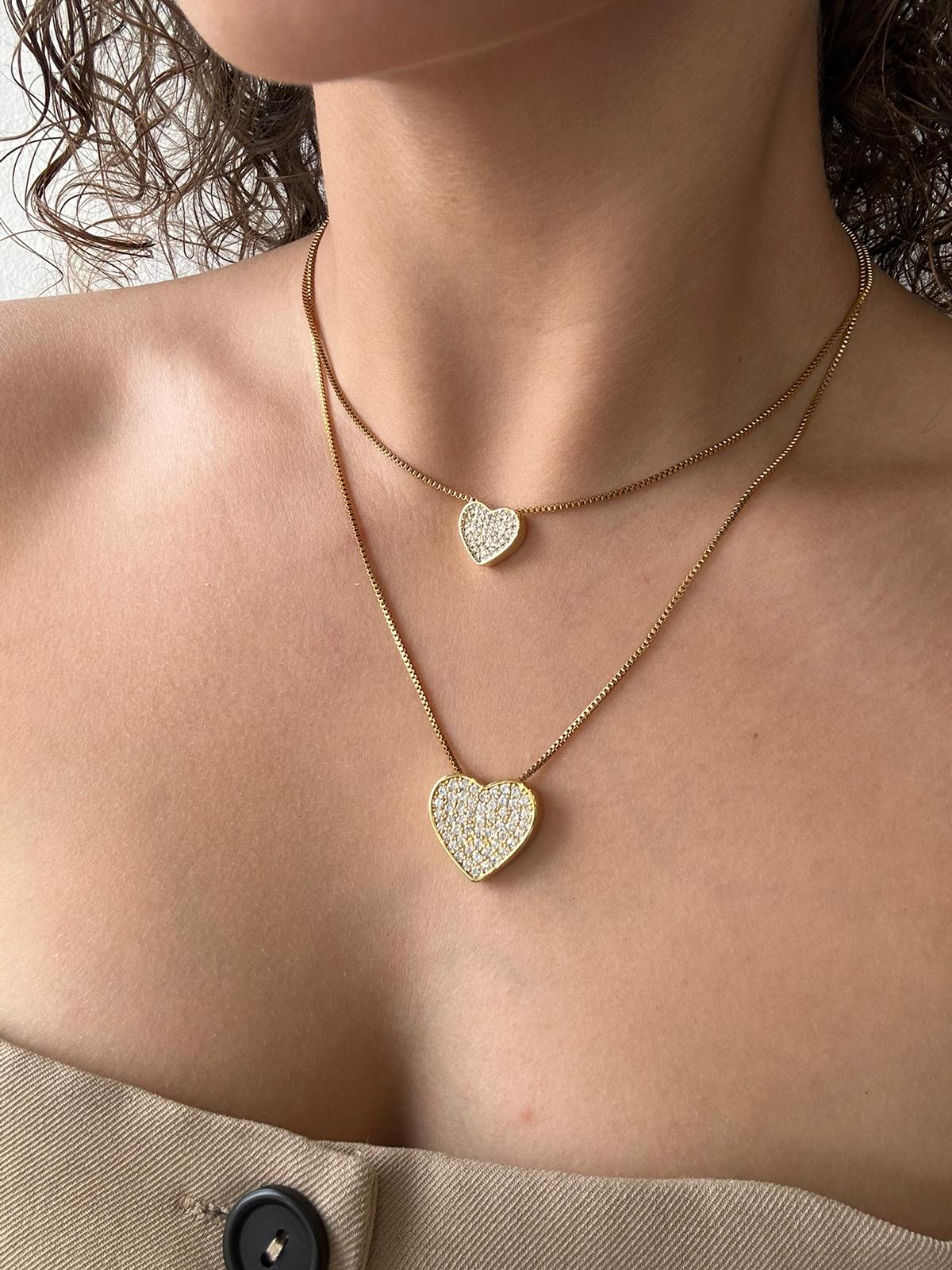 Collana con cuore piccolo