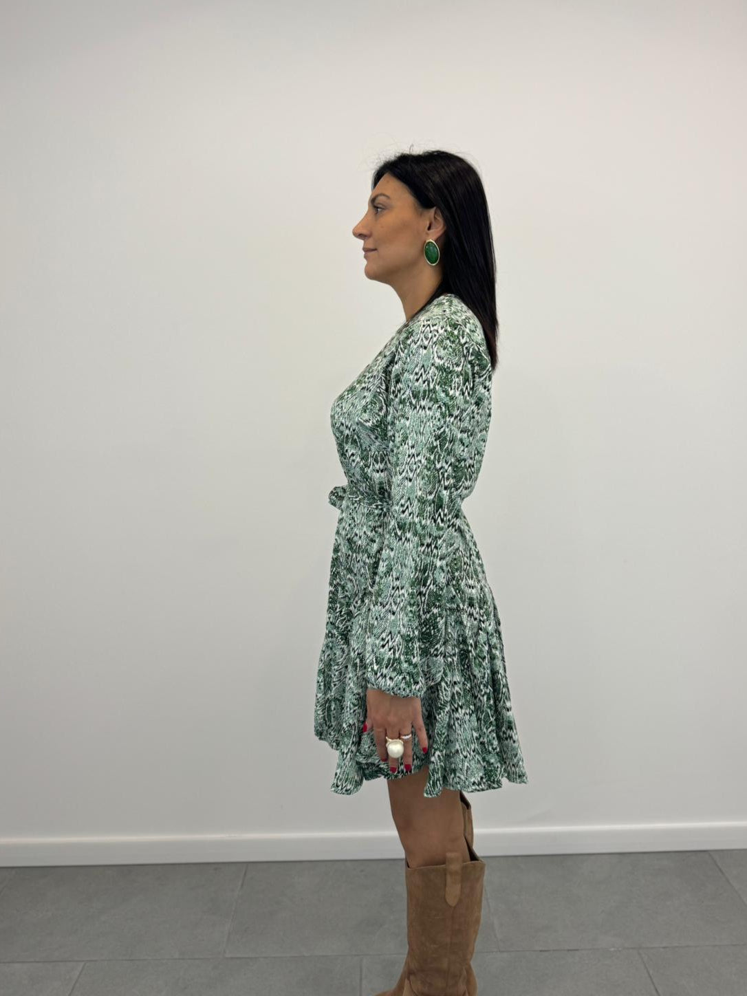 Abito Cecilia Verde art3071-12