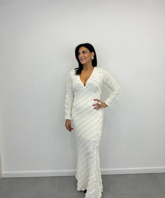 Abito Sirena Bianco art.25996