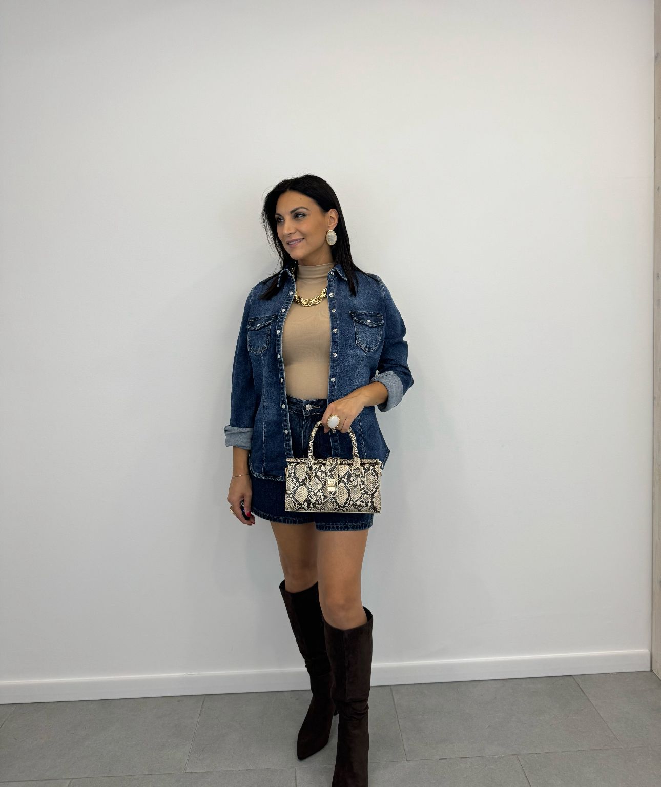 Camicia in Denim art1299