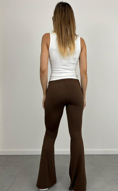 Pantalone 'Noemi' MARRONE art.23500