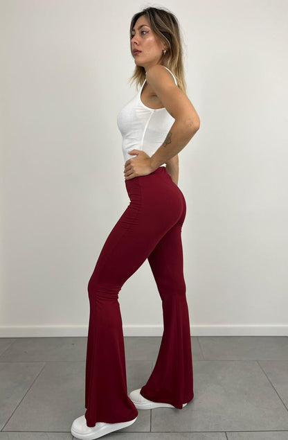 Pantalone 'Noemi' BORGOGNA art.23500