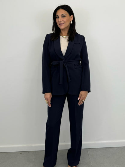 Tailleur Monia BLU NAVY art.20551