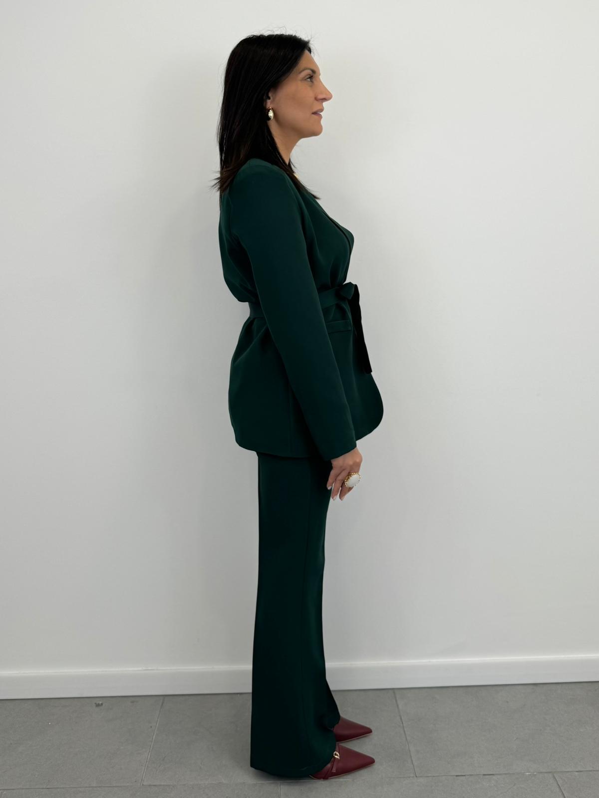 Tailleur Monia VERDE BOSCO art.20551