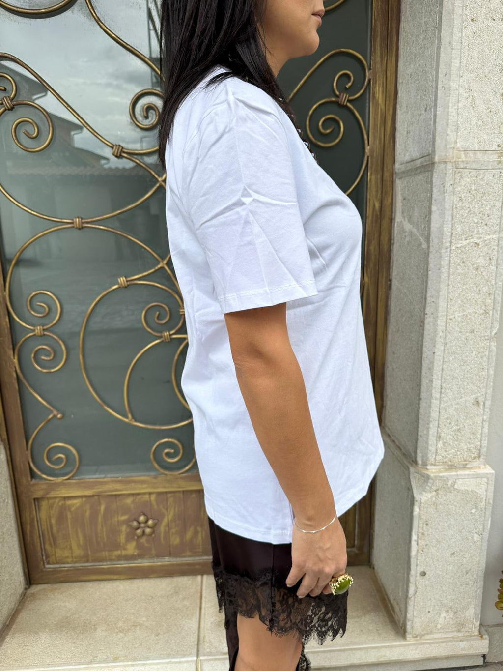 T-shirt Basic Cosmoda Over art.6055