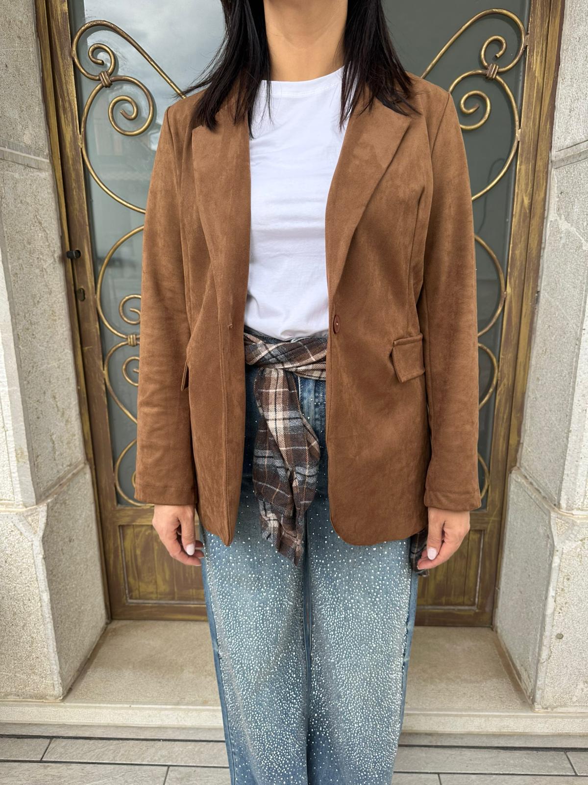 Giacca Amalia Scamosciata art.27575