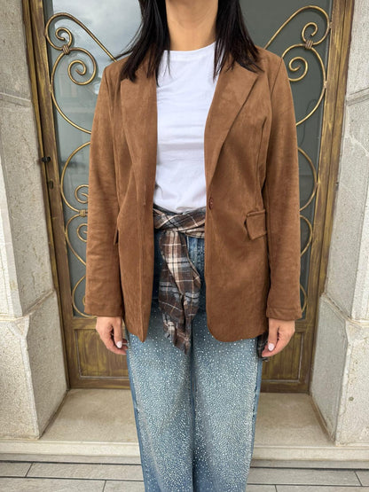 Giacca Amalia Scamosciata art.27575