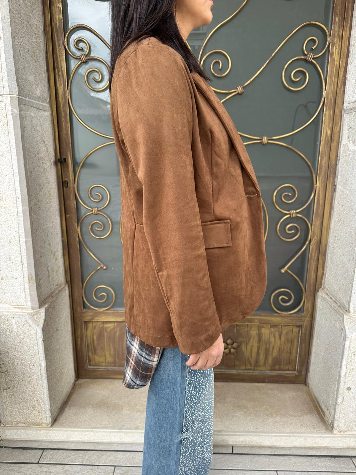 Giacca Amalia Scamosciata art.27575