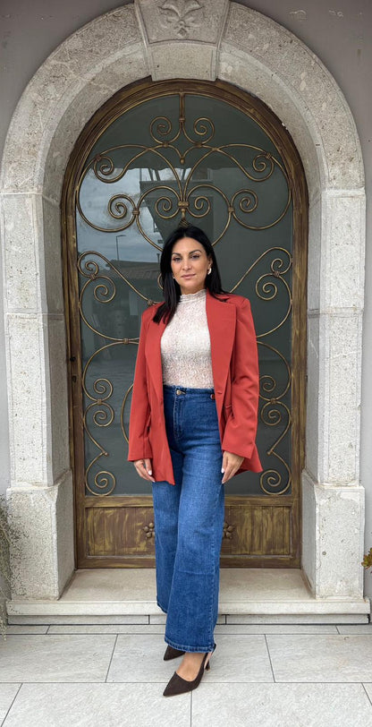 Maglia Mezzo Collo Traforata art. LY028